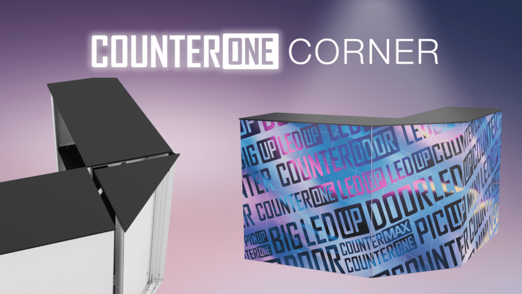 Neu: Counter ONE CORNER – Ergänzung für unsere LEDUP-Familie - VIS24