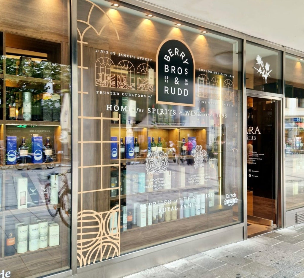Schaufenster-Branding für "Home of Spirits" - VIS24