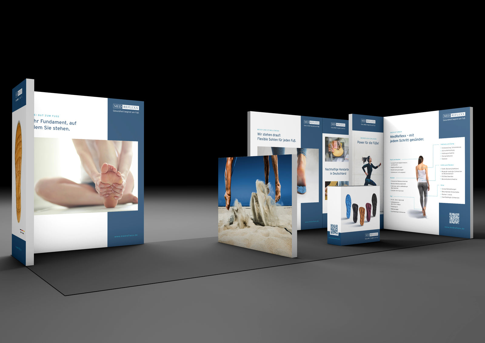 Individuelle LED-Messestände & Messekonzepte – maßgeschneiderte, modular erweiterbare Lösungen für den einfachen Selbstaufbau auf Messen & Events.