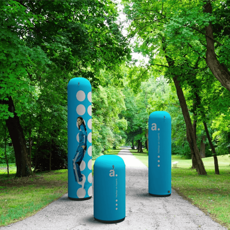 adColumn Air – Aufblasbare Werbesäule für Indoor & Outdoor - VIS24