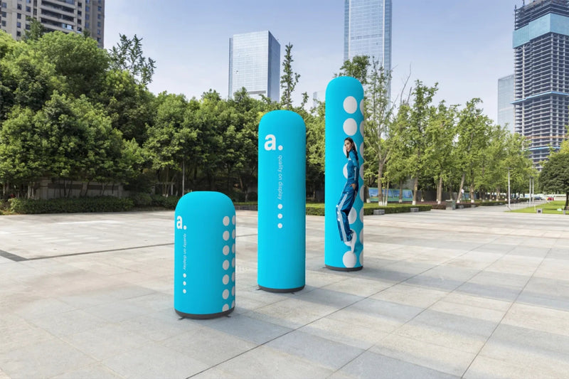 adColumn Air – Aufblasbare Werbesäule für Indoor & Outdoor - VIS24