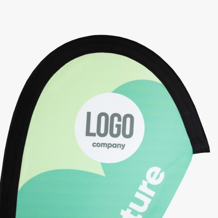 DropFlag – Tropfenförmige Beachflag - VIS24