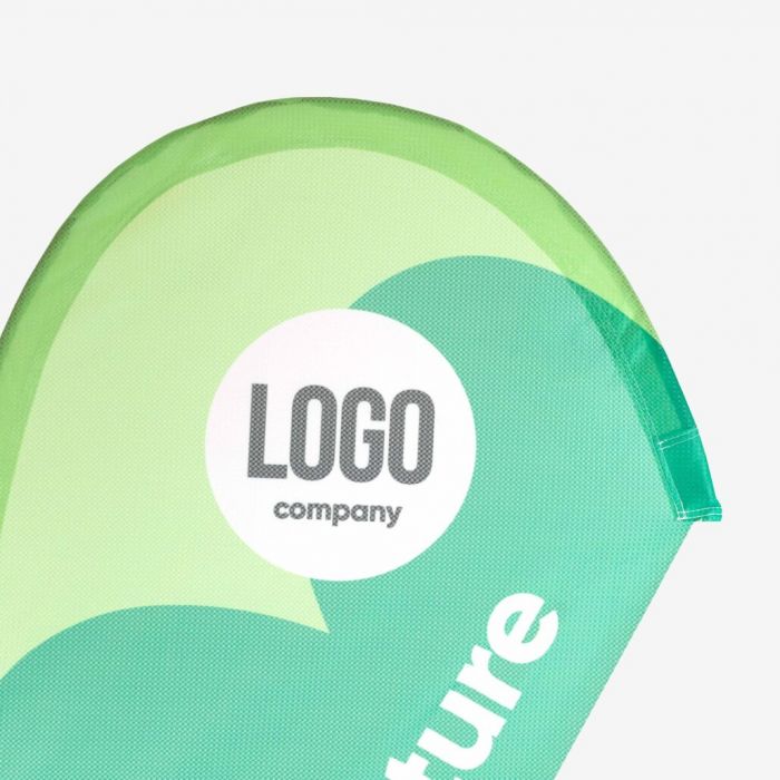 DropFlag – Tropfenförmige Beachflag - VIS24