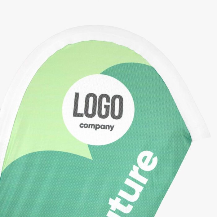 DropFlag – Tropfenförmige Beachflag - VIS24