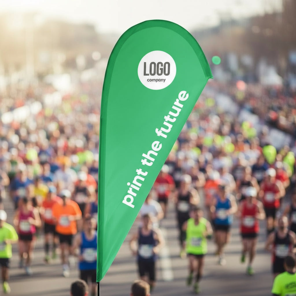 DropFlag – Tropfenförmige Beachflag - VIS24