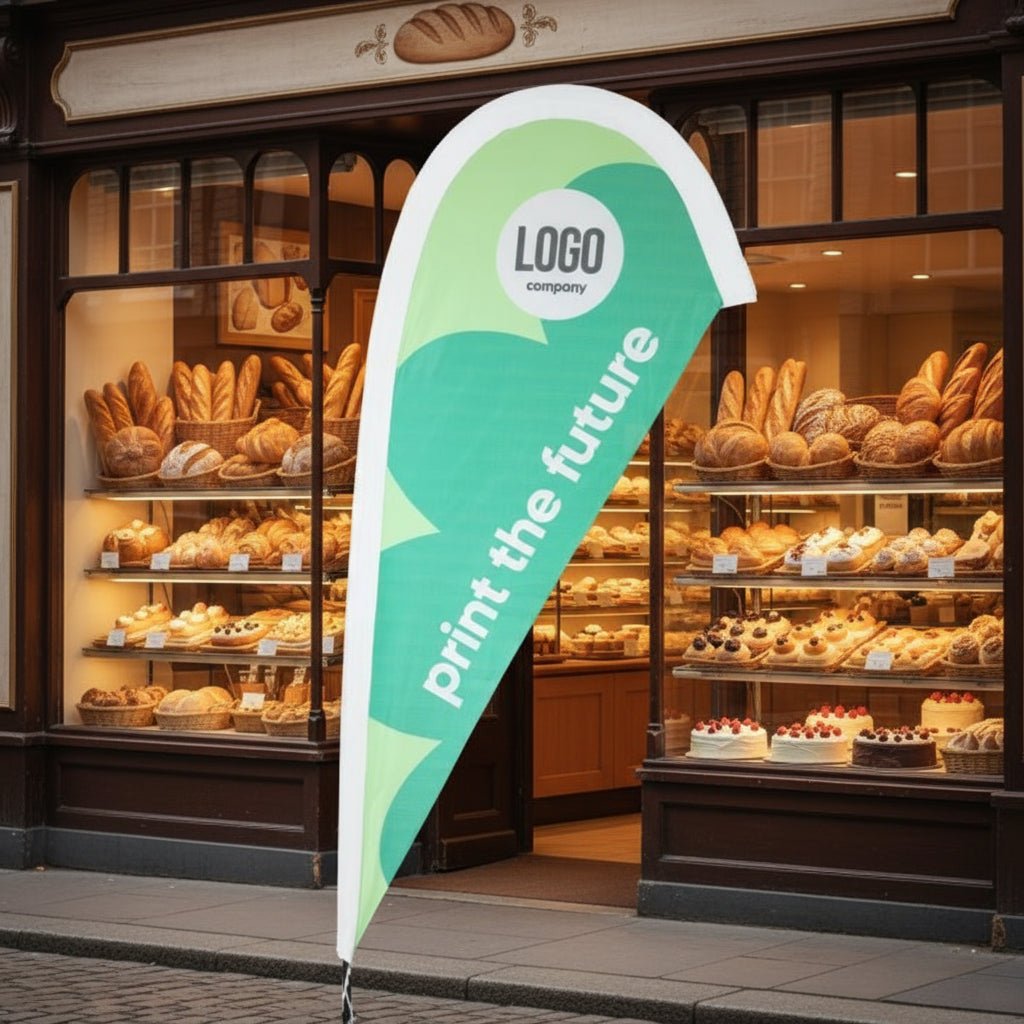 DropFlag – Tropfenförmige Beachflag - VIS24