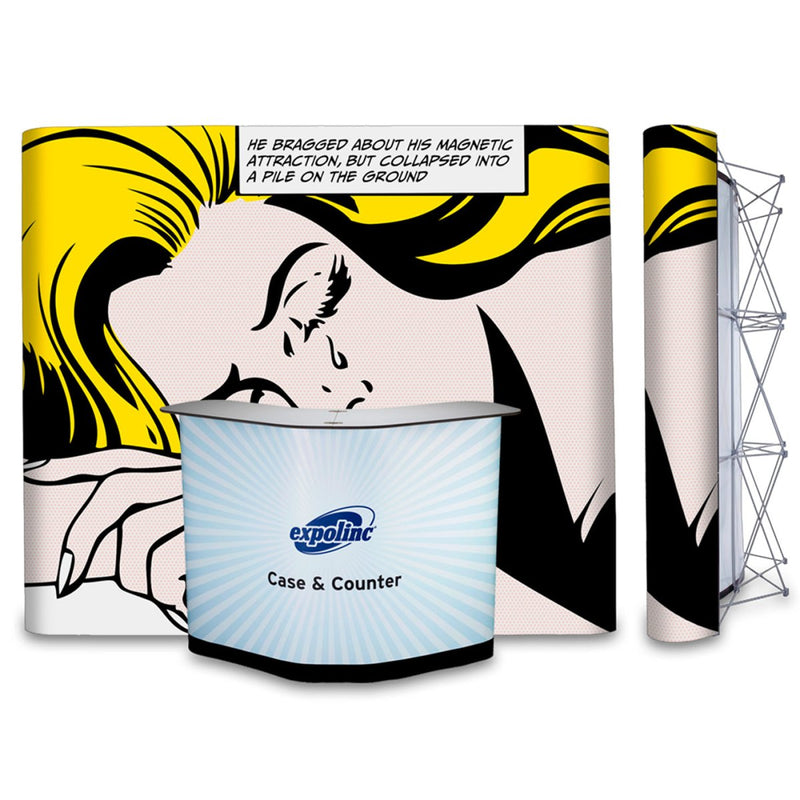 Expolinc PopUp Magnetic gerade Messewand - VIS24