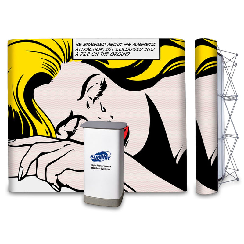 Expolinc PopUp Magnetic gerade Messewand - VIS24