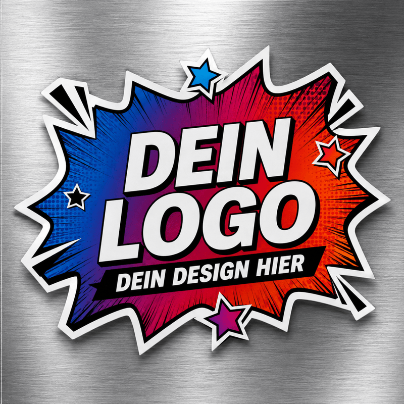 Freiform Sticker drucken – individuell online gestalten - VIS24
