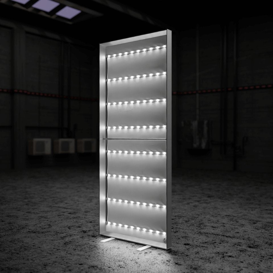 Pixlip Pop – Leicht. Leuchtend. Nachhaltig. Der mobile LED - Auftritt für Ihre Marke. - VIS24