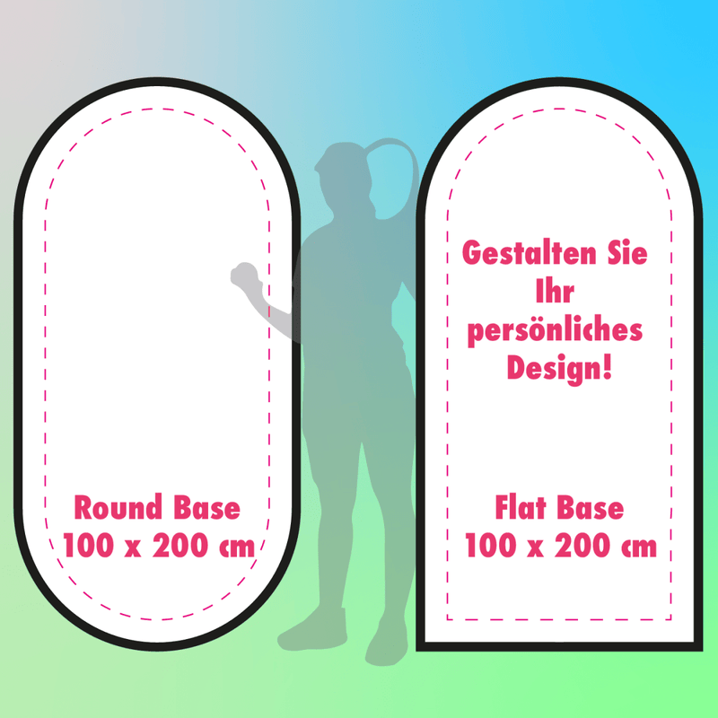 Pop Up Banners – Vertikal –Large  Online gestalten - vis24