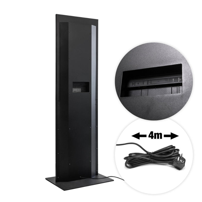 Smart Line Digitale Infostele – moderne Werbung im schlanken Design - VIS24