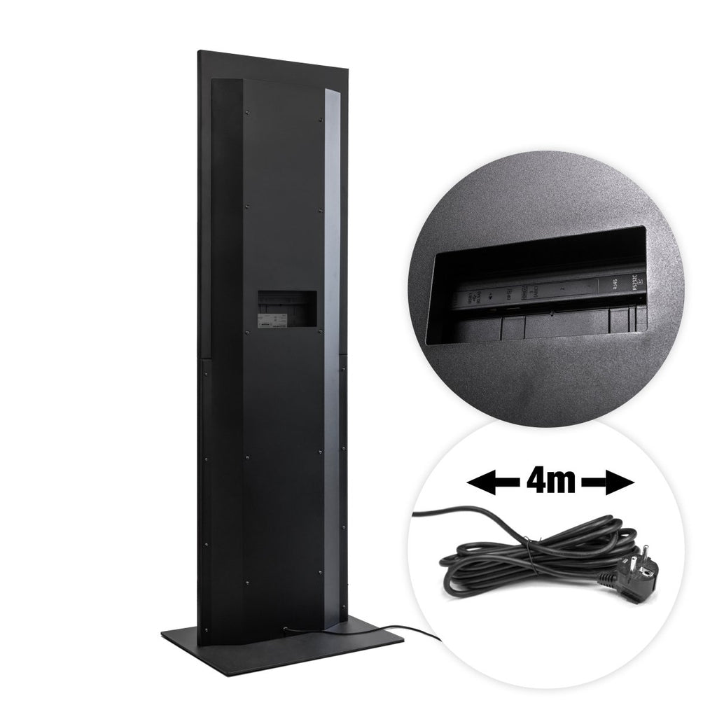 Smart Line Digitale Infostele – moderne Werbung im schlanken Design - VIS24