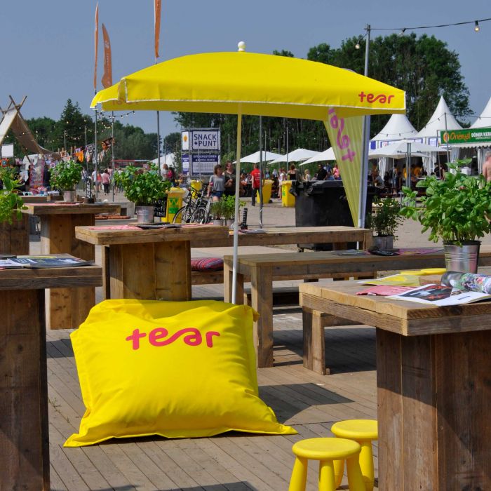 Sonnenschirm mit individuellem Druck - VIS24