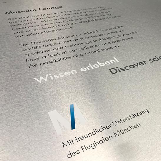 3 mm Alu-Dibond Butlerfinish - vis24druck