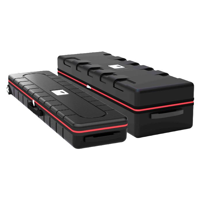 Jedes Teil ist nummeriert und findet so den richtigen Platz in den robusten, mit Schaumeinlagen ausgestatteten Koffern.