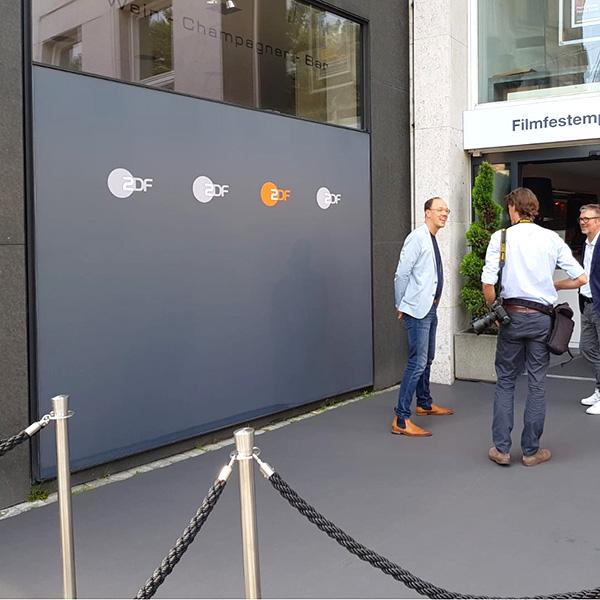 Displaystoff bedrucken - vis24druck