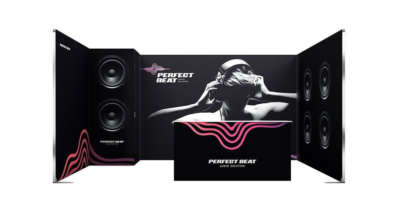 Expolinc Classic Frame - Travelpack (Standard Höhe 250 cm) - vis24druck