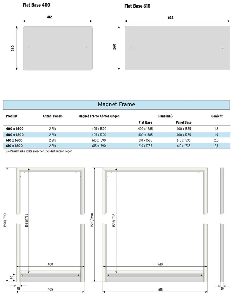 Expolinc Magnet Frame - vis24druck
