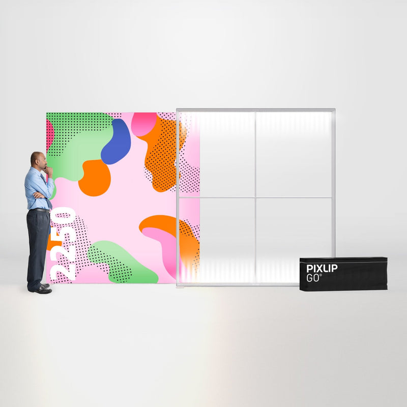 Go Leuchtkasten - 225 cm höhe - vis24druck