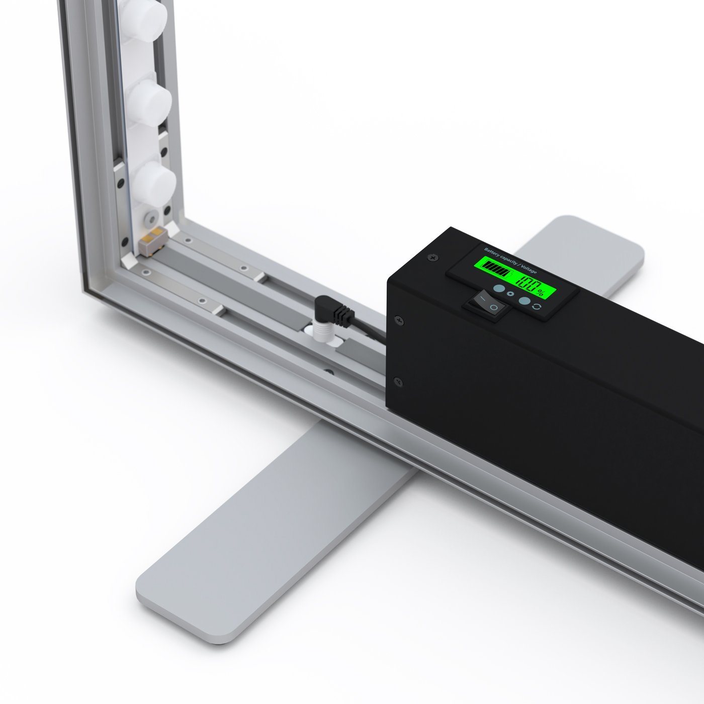 LED-UP Batterie Leuchtrahmen mit Akku online kaufen