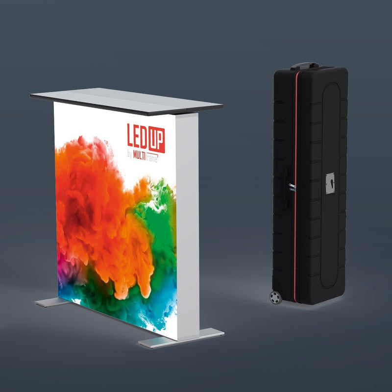 LED-UP Counter im ABS Transportkoffer - vis24druck