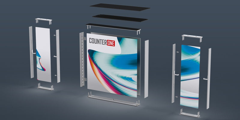 LED-UP Counter ONE - vis24druck