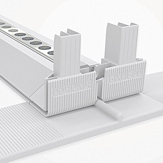 Pixlip Go Lightbox - 250 cm Höhe - Rahmenecke