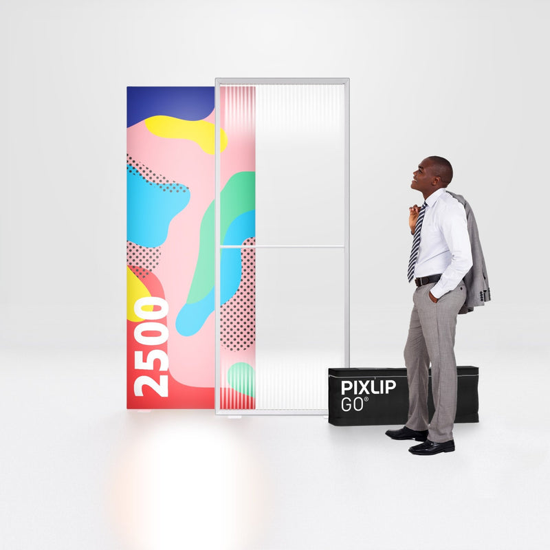 Pixlip Go Lightbox 100 x 250 cm Höhe - vis24druck