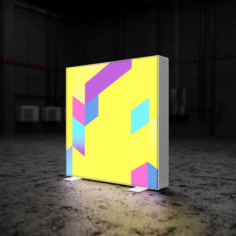 Pixlip Go Lightbox - Textildruck 100x100 cm