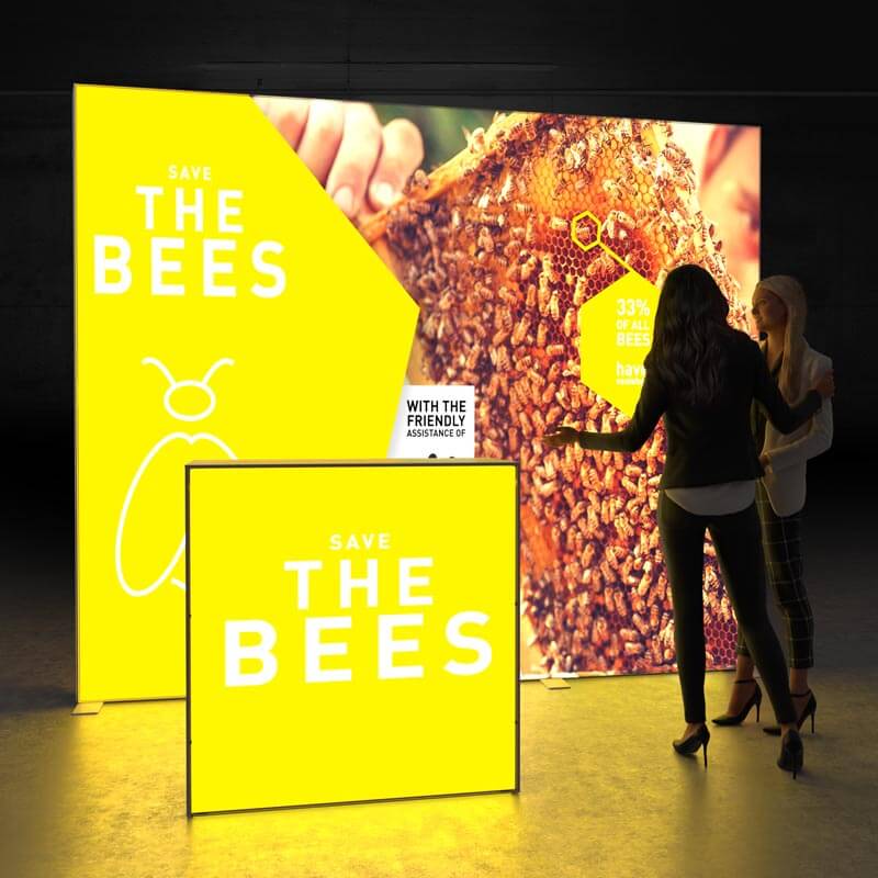 PIXLIP GO mobiler Promostand HL30