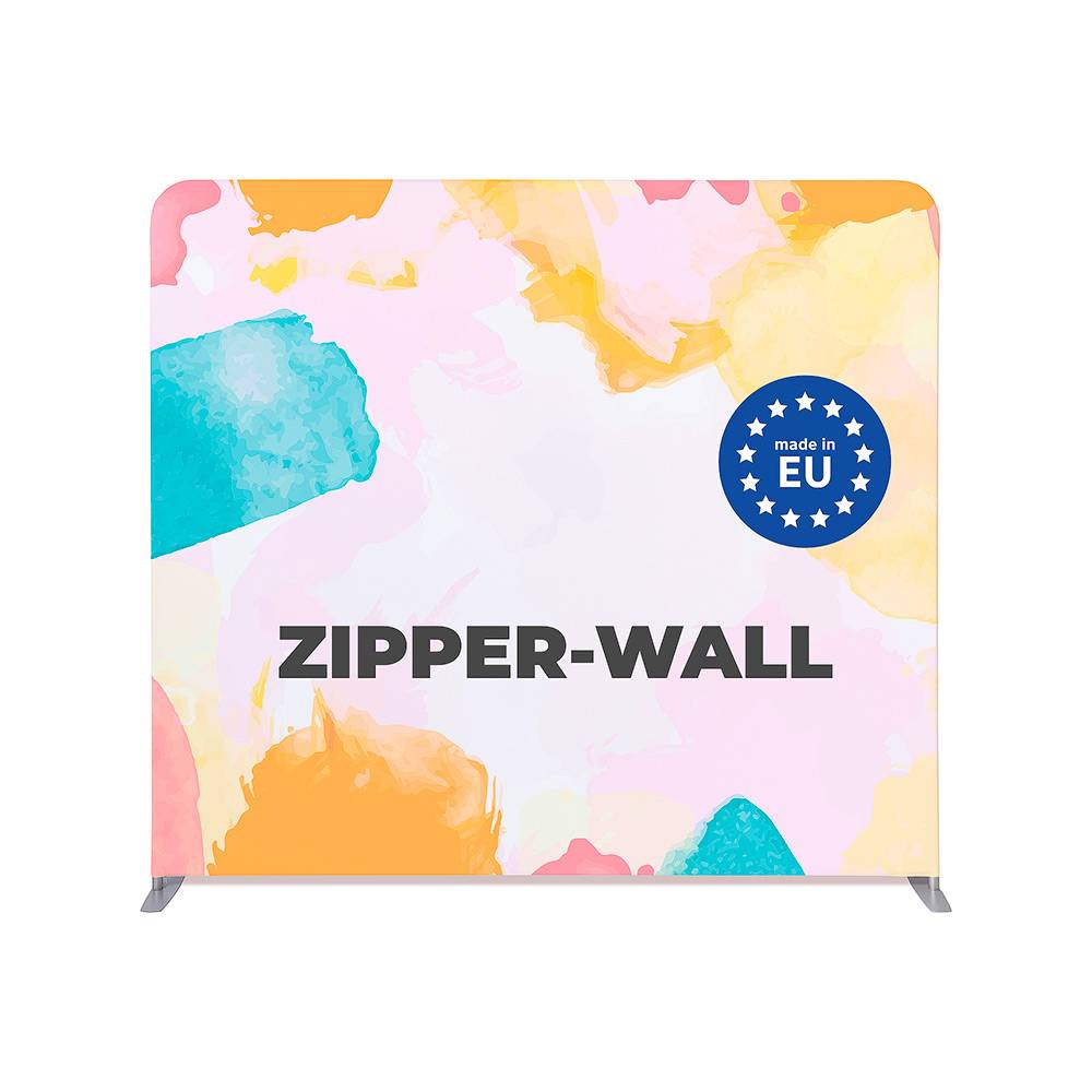 Zipper-Wall gerade - vis24